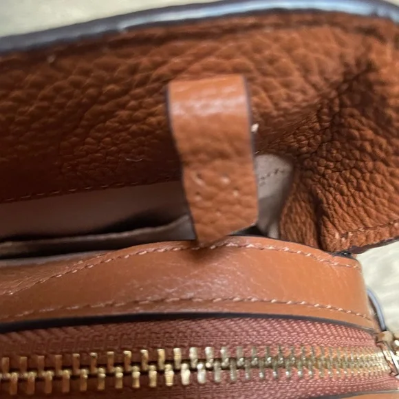 Kate Spade Leila Medium Brown pebble Leather Tote Bag - Picture 4 of 6